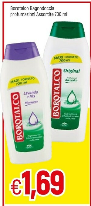 Famila Borotalco Bagnoschiuma offerta