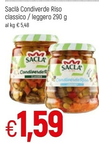 Famila Saclà Conserve offerta