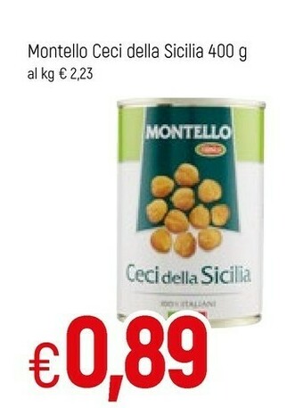 Famila Montello Ceci offerta