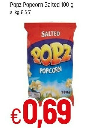 Famila Popz Snack offerta