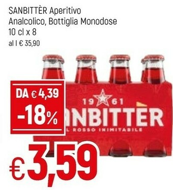 Famila Sanbitter Bitter offerta
