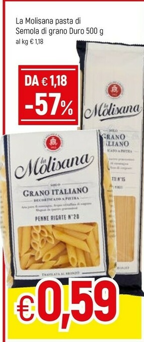 Famila La Molisana Pasta di semola offerta