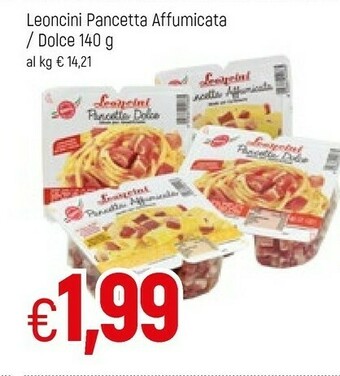 Famila Leoncini Pancetta offerta