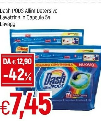 Famila Dash Detersivo lavatrice offerta