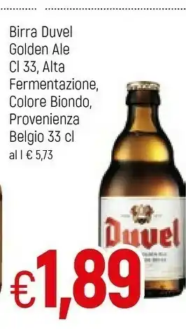 Famila Duvel Cous cous offerta
