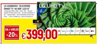 Famila LG Tv led 32 offerta