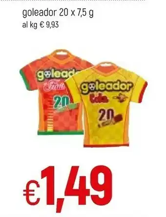 Famila Goleador Caramelle offerta