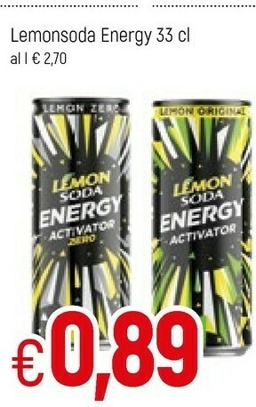 Famila Lemon soda Bevande analcoliche offerta