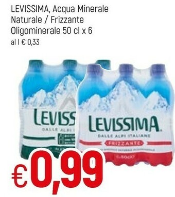 Famila Levissima Acqua offerta