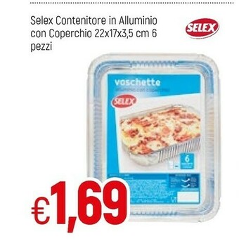Famila Selex Vaschette alluminio offerta