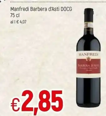 Famila Manfredi Vino rosso offerta