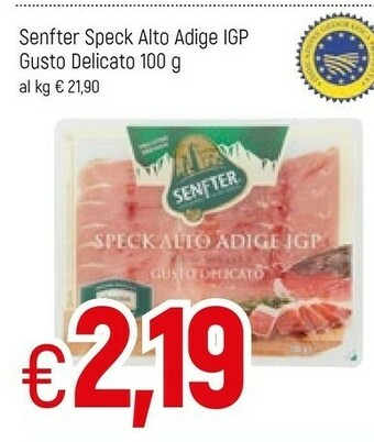Famila Senfter Speck offerta