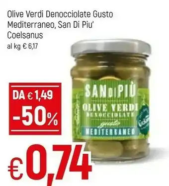 Famila Coelsanus Olive offerta