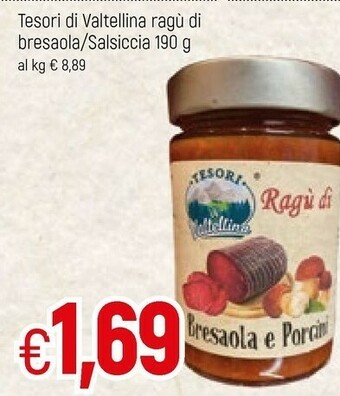 Famila Valtellina Bresaola offerta