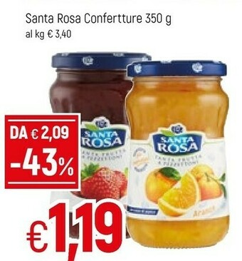 Famila Santa rosa Marmellata offerta