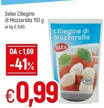 Famila Selex Mozzarella offerta