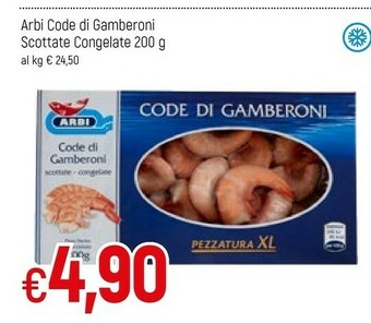 Famila Arbi Gamberi offerta