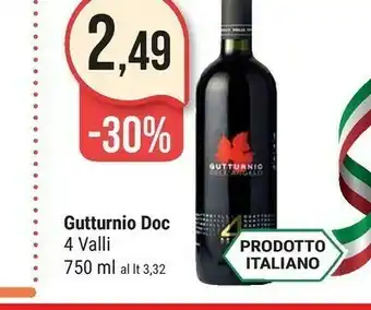 Supermercati Gulliver Lambrusco offerta