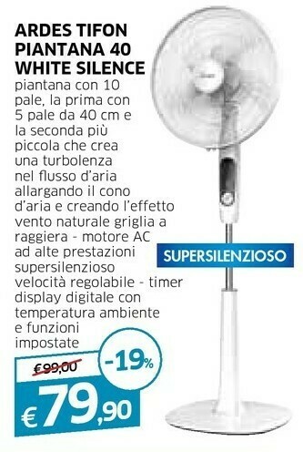 Galassia Ardes Ventilatore offerta