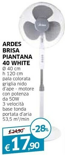 Galassia Ardes Ventilatore offerta