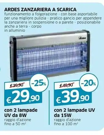 Galassia Ardes Antizanzare offerta