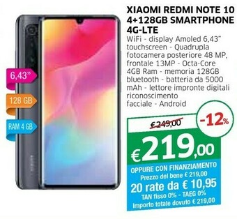 Galassia Xiaomi Smartphone android offerta