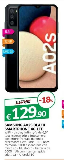 Galassia Samsung Smartphone android offerta