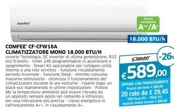 Galassia Comfeè Condizionatori offerta