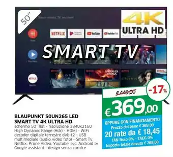 Galassia Blaupunkt Tv led 32 offerta