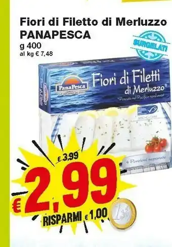 Prix Quality Pana pesca Filetti di merluzzo offerta