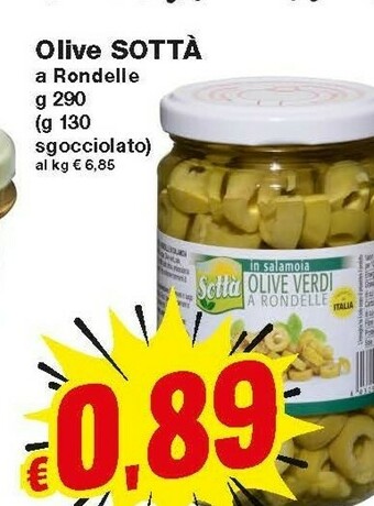 Prix Quality Sottà Olive offerta