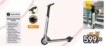Unieuro Segway Ninebot Monopattino Elettrico Air T15e offerta