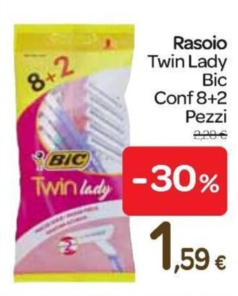 Bic Rasoio Twin Lady Conf 8+2 Pezzi