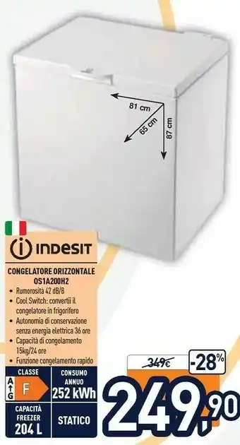 Unieuro Indesit OS 1A 200 H 2 Libera Installazione F offerta