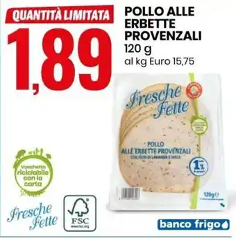Eurospin Pollo Alle Erbette Provenzali 120g offerta
