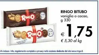 Bennet Pavesi Ringo Cacao 330 G(ml) offerta