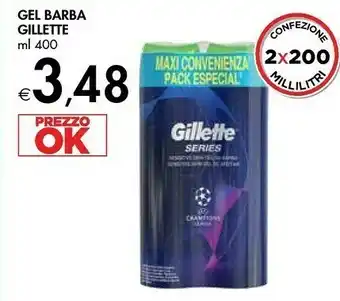 Bennet Gillette Gel Barba offerta