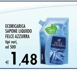 Bennet Felce Azzurra Ecoricarica Sapone Liquido offerta