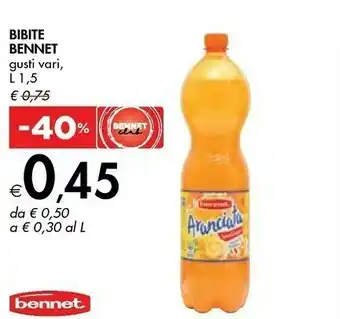 Bennet Bennet Bibite 1,5 L offerta