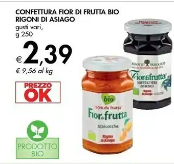 Bennet Rigoni Di Asiago Fior Di Frutta Albicocche 250 G(ml) offerta