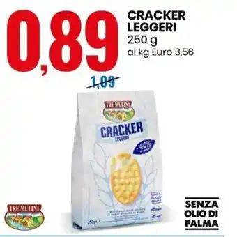Eurospin Cracker Leggeri 250g offerta