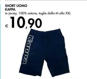 Kappa Short Uomo In Jersey
