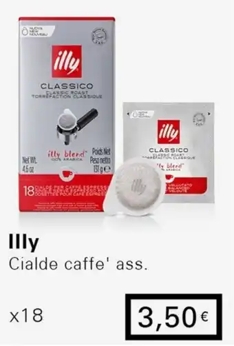 Iper Tosano Illy Cialde caffe' ass. x18 offerta