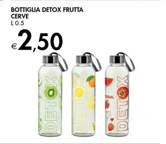 Bennet Cerve Bottiglia Detox Frutta offerta