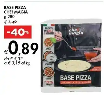 Bennet Che Magia Base Pizza 280 G offerta