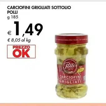 Bennet Polli Carciofini Sottolio Grigliati 185 G(ml) offerta
