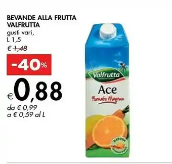 Bennet Valfrutta Ace Formato Magnum 1500 G(ml) offerta