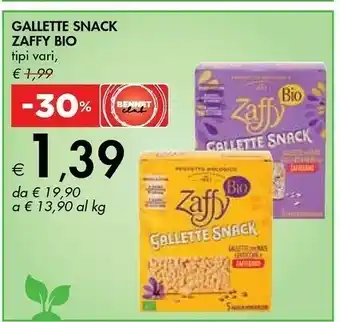 Zaffy Gallette Snack Bio