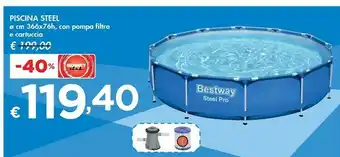 Bennet Bestway Piscina Steel offerta