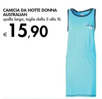 Bennet Australian Camicia Da Notte Donna offerta